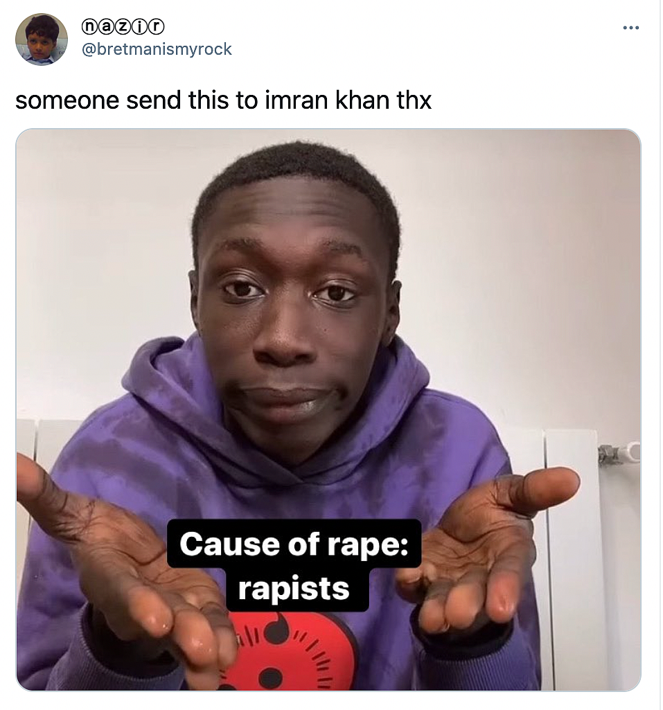 Imran Khan Called 'Rape Apologist' After Controversial Interview