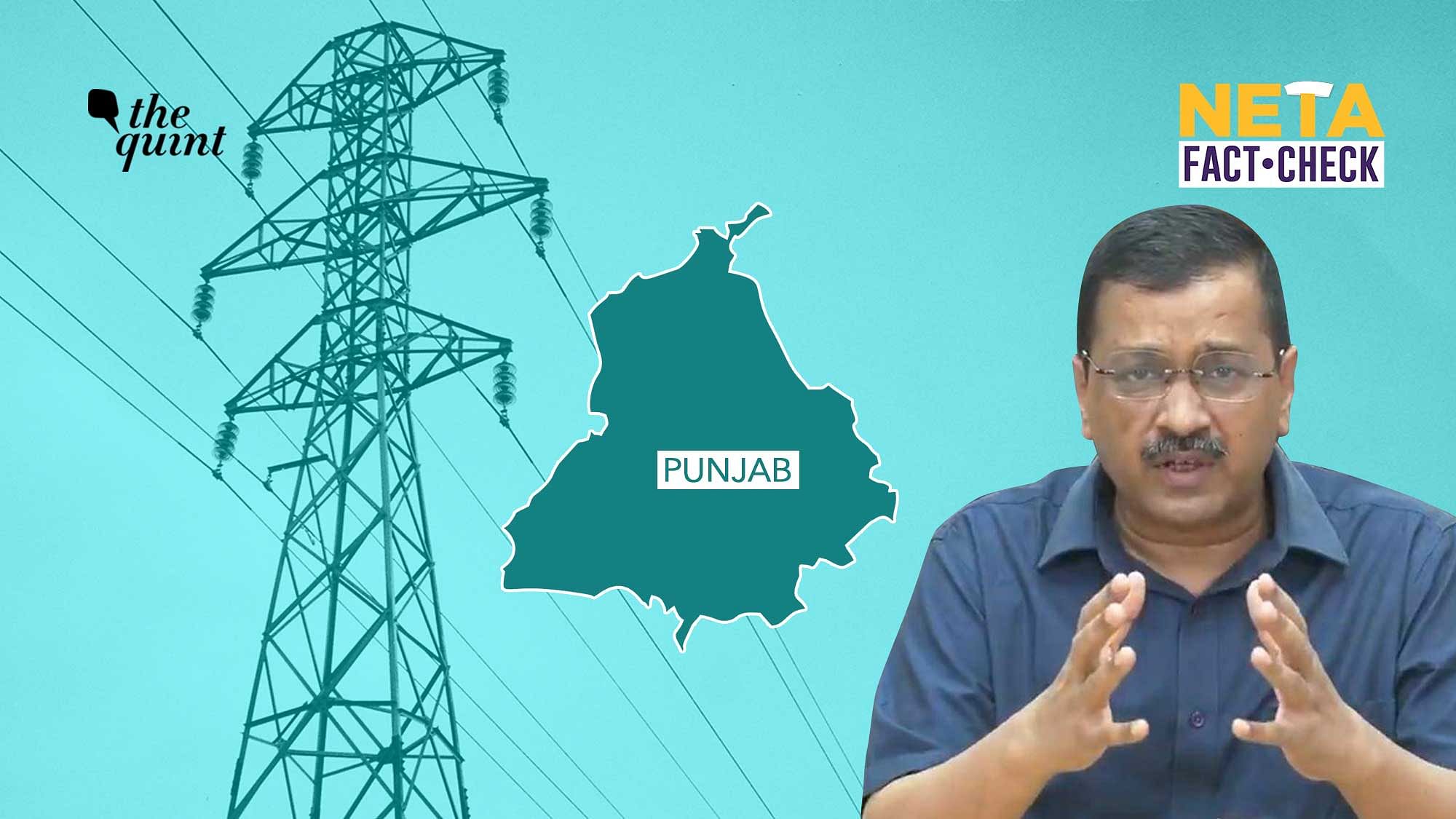<div class="paragraphs"><p>Delhi Chief Minister Arvind Kejriwal recently claimed that the cost of electricity is the highest in Punjab.&nbsp;<br></p></div>