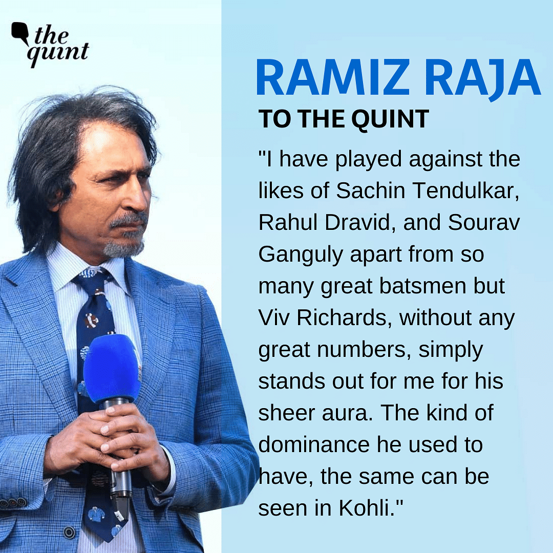 Ramiz Raja told The Quint that Shubhman Gill reminds him of a young Rohit Sharma.