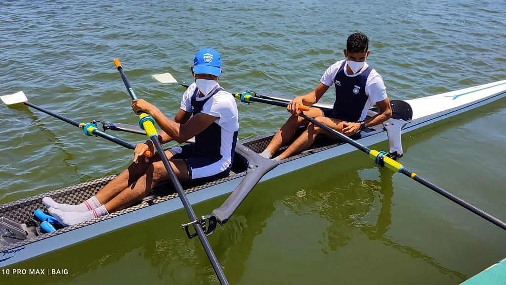 <div class="paragraphs"><p>Indian rowers Arjun Lal Jat and Arvind Singh finished sixth in the semifinal of the&nbsp;lightweight double sculls event.</p></div>