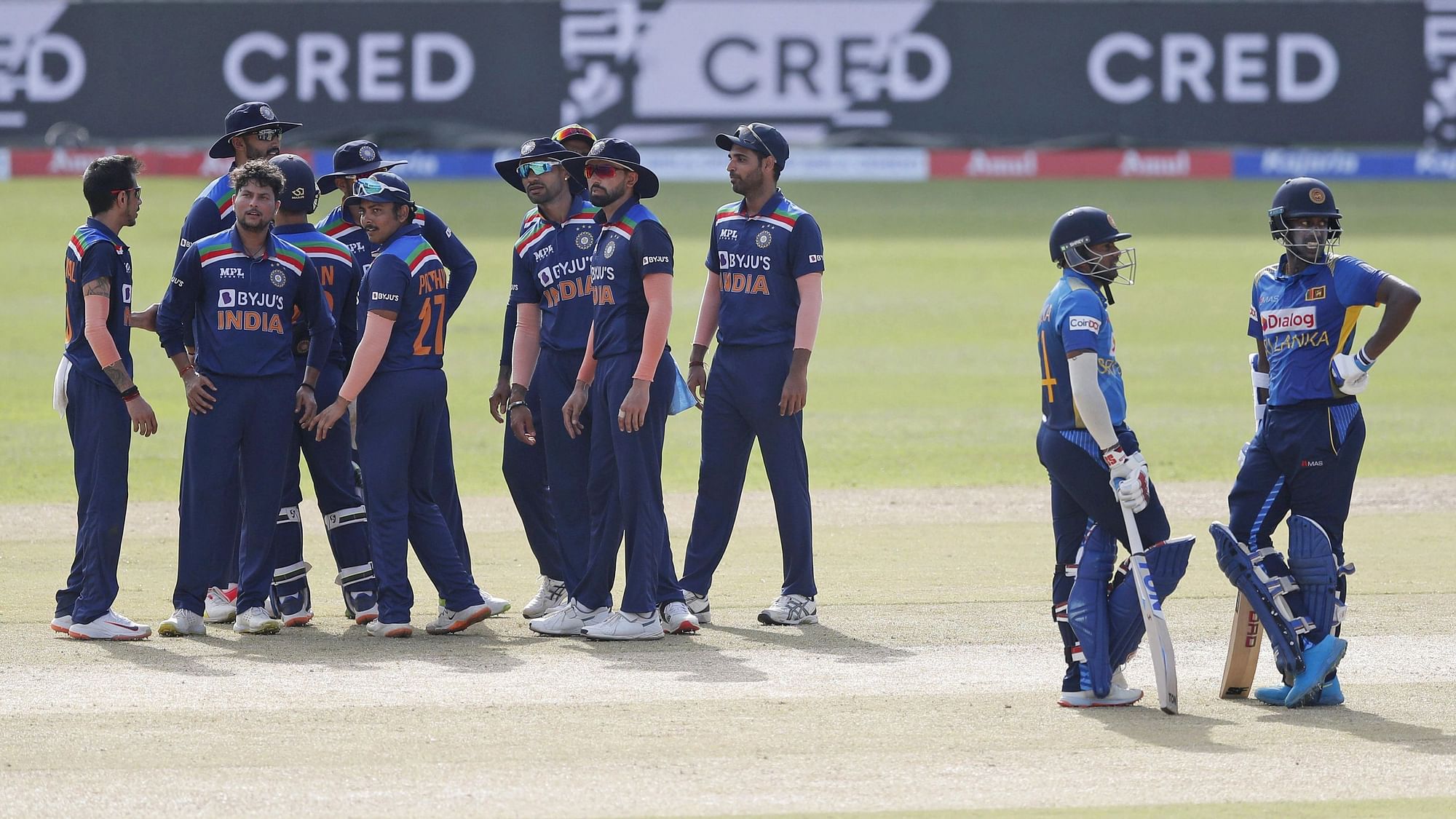 <div class="paragraphs"><p>Sri Lanka were restricted to 262/9 in the first ODI by India</p></div>