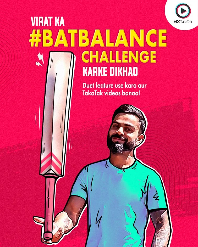 What's this Viral #BatBalance Challenge that's got Indian Cricketers Hooked?