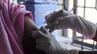 <div class="paragraphs"><p>Chennai : Pregnant women got their first dose of covaxin vaccine against coronavirus in Egmore Children Hospital, in Chennai on Sunday, July 04, 2021. </p></div>