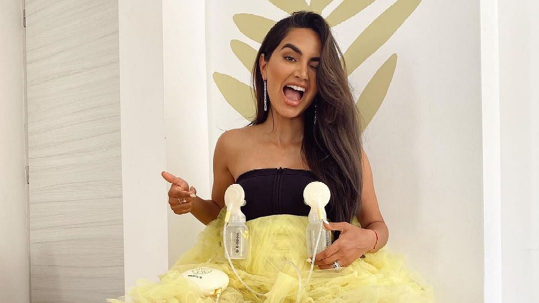 <div class="paragraphs"><p>Influencer Diipa&nbsp;Buller-Khosla added breast pumps to one of her Cannes outfit this year.&nbsp;&nbsp;</p></div>