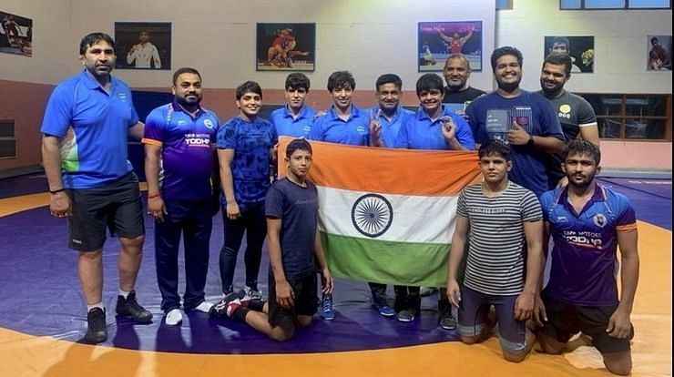 <div class="paragraphs"><p>Young Indian wrestlers Tannu, Priya Malik and Komal won three gold medals in Hungary.&nbsp;</p></div>