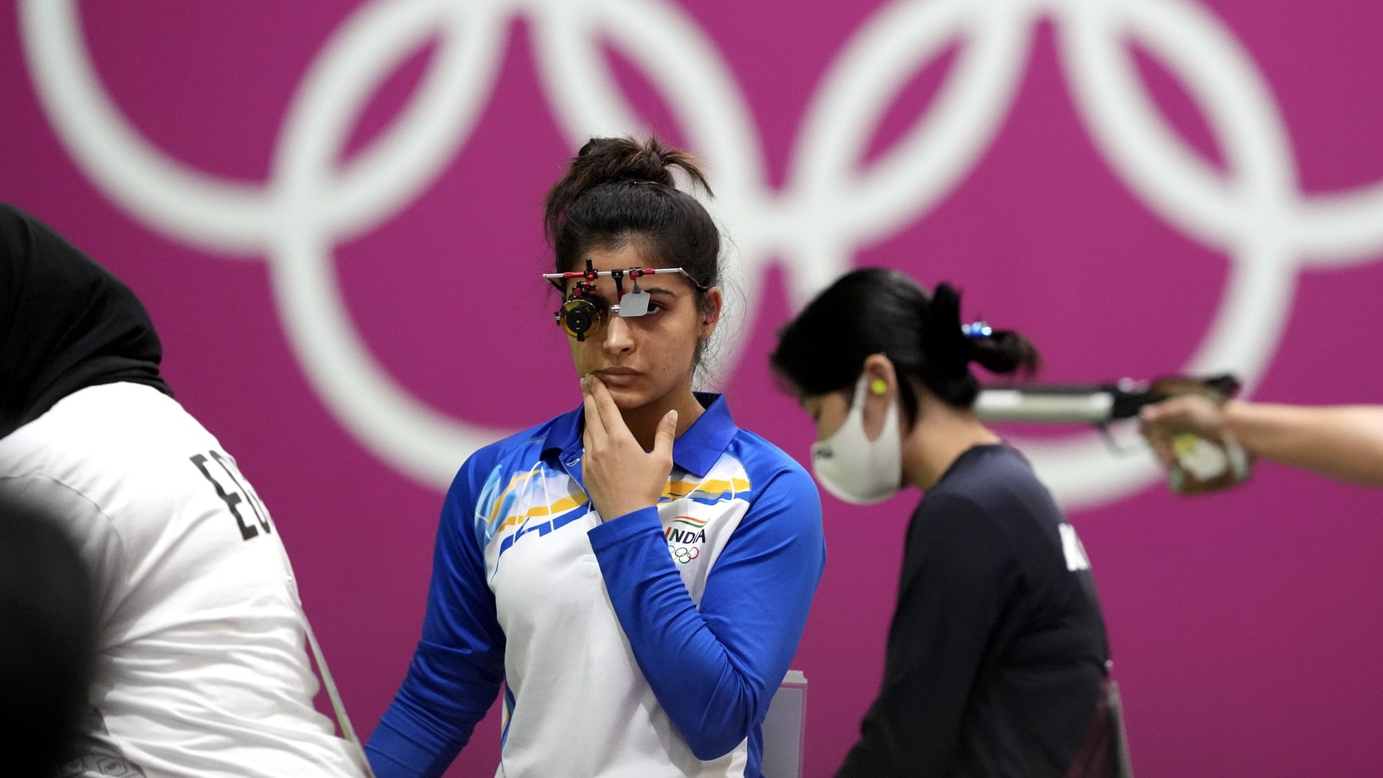<div class="paragraphs"><p>Manu Bhaker has finished fifth after the first round of qualification in the 25m air pistol event.&nbsp;</p></div>