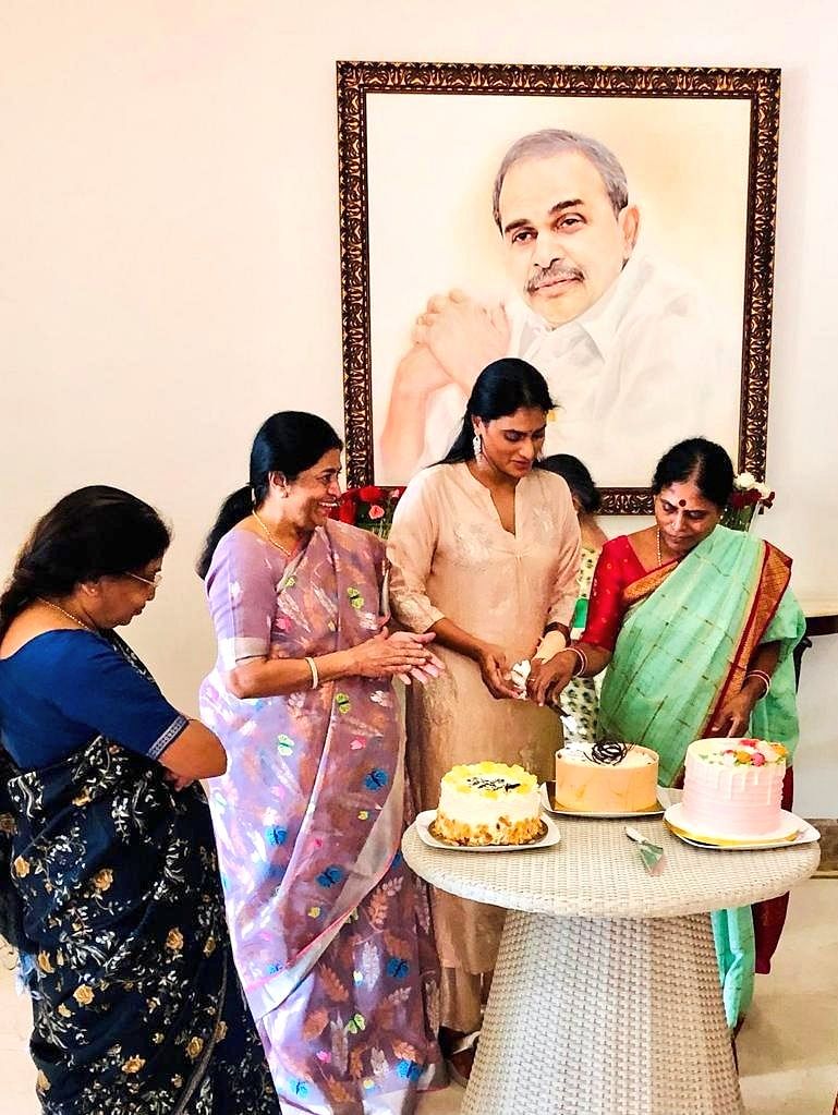 Y S Sharmila, daughter of former AP CM YS Rajasekhara Reddy, launched YSR Telangana Party in Hyderabad on 8 July.  