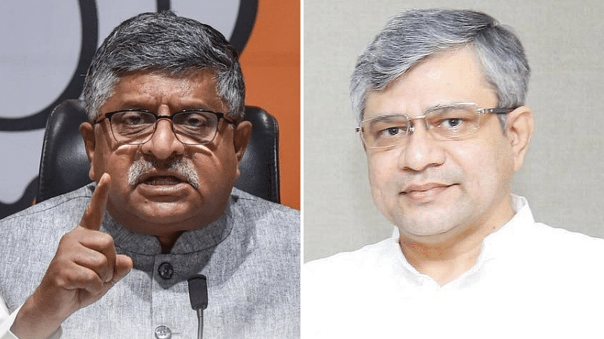 Prasad Greets New IT Min Vaishnaw, Lauds Him for Assertion of IT Rules