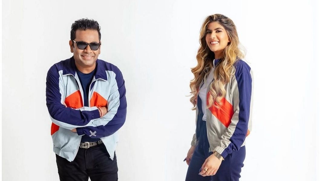 <div class="paragraphs"><p>AR Rahman and Ananya Birla wear matching jackets for 'Hindustani Way' video.</p></div>