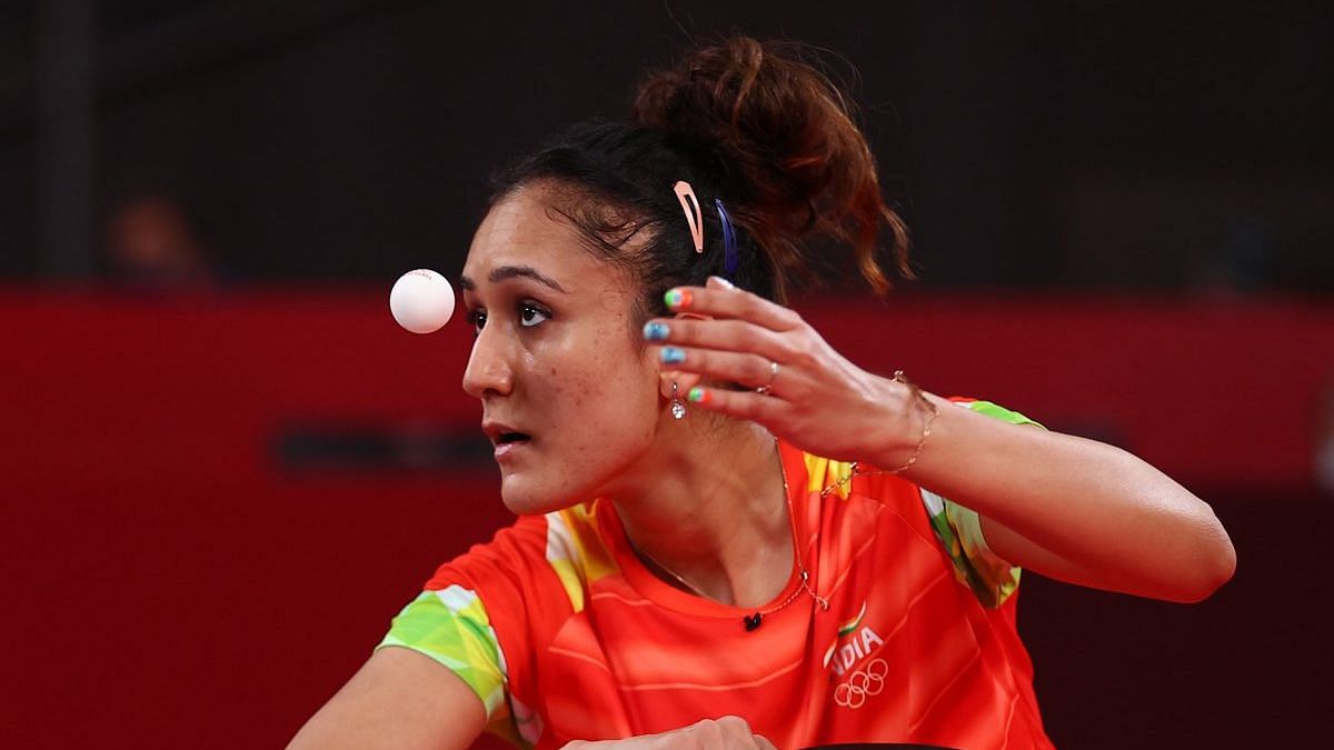 <div class="paragraphs"><p>Manika Batra in action in the 2020 Tokyo Olympics</p></div>