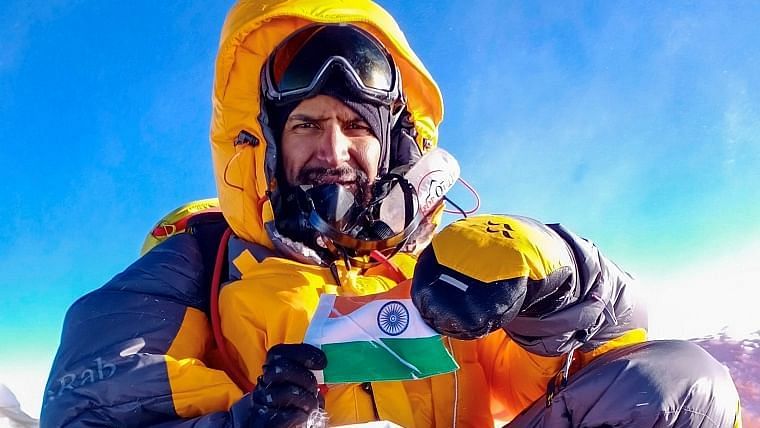 <div class="paragraphs"><p>Neeraj Chaudhary managed to scale the Mount Everest after seven weeks from recovering from COVID-19.</p></div>