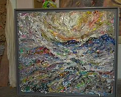 <div class="paragraphs"><p>Portrait made by Manveer out of plastic.</p></div>