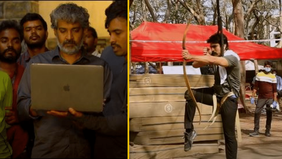 Roar Of RRR: Ram Charan & Jr NTR Stun in Action Sequences as Freedom Fighters