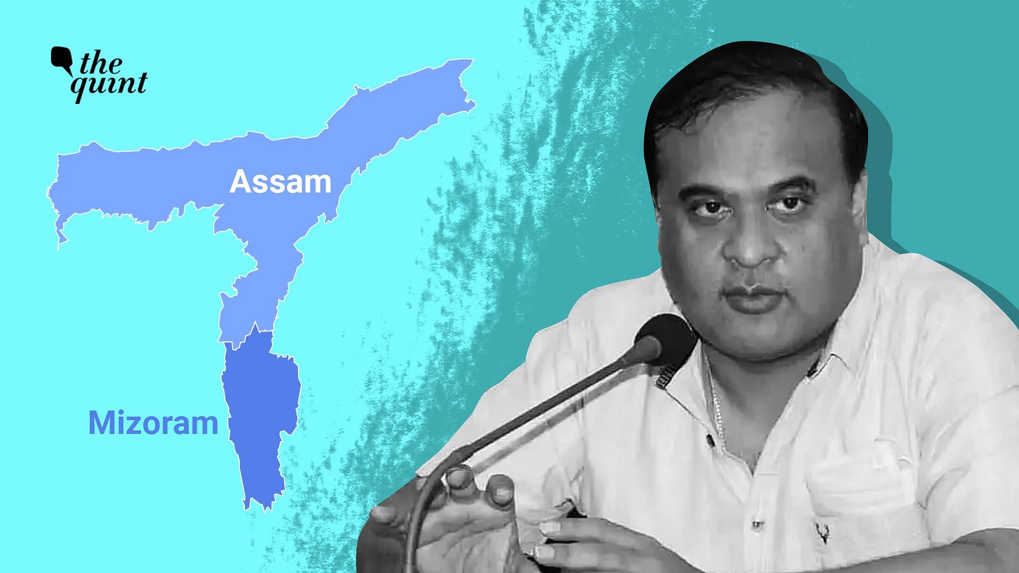 <div class="paragraphs"><p>Assam CM Himanta Biswa Sarma has raised the pitch in Assam's border dispute with Mizoram</p></div>