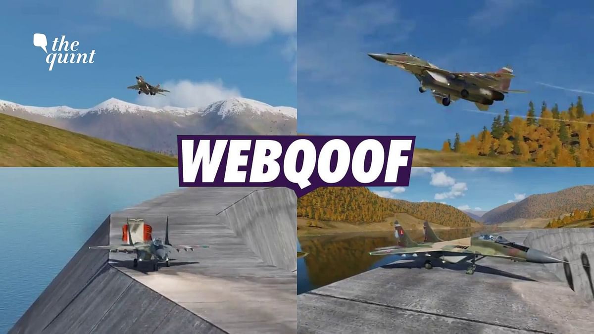 Video Shows MiG Landing on a Dam? No, It's a Video Game Simulation