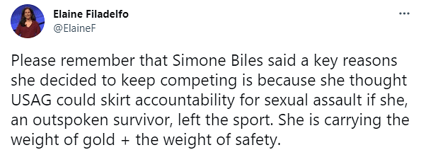 Simone Biles prioritising her mental health at Tokyo Olympics 2020 is inspiring women, especially Black women.