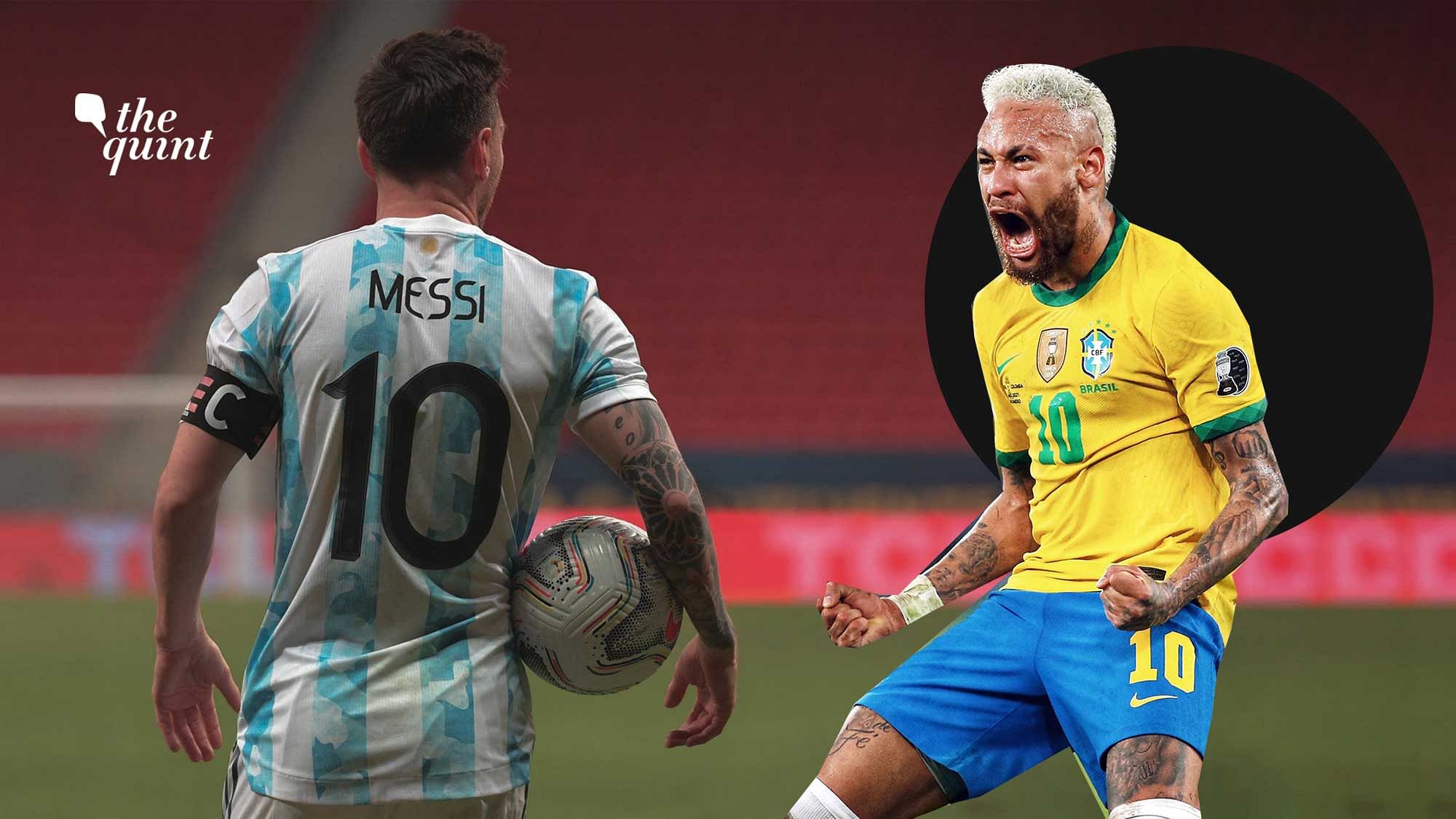 <div class="paragraphs"><p>2021 Copa America final will be played between Brazil and Argentina on Sunday.&nbsp;</p></div>