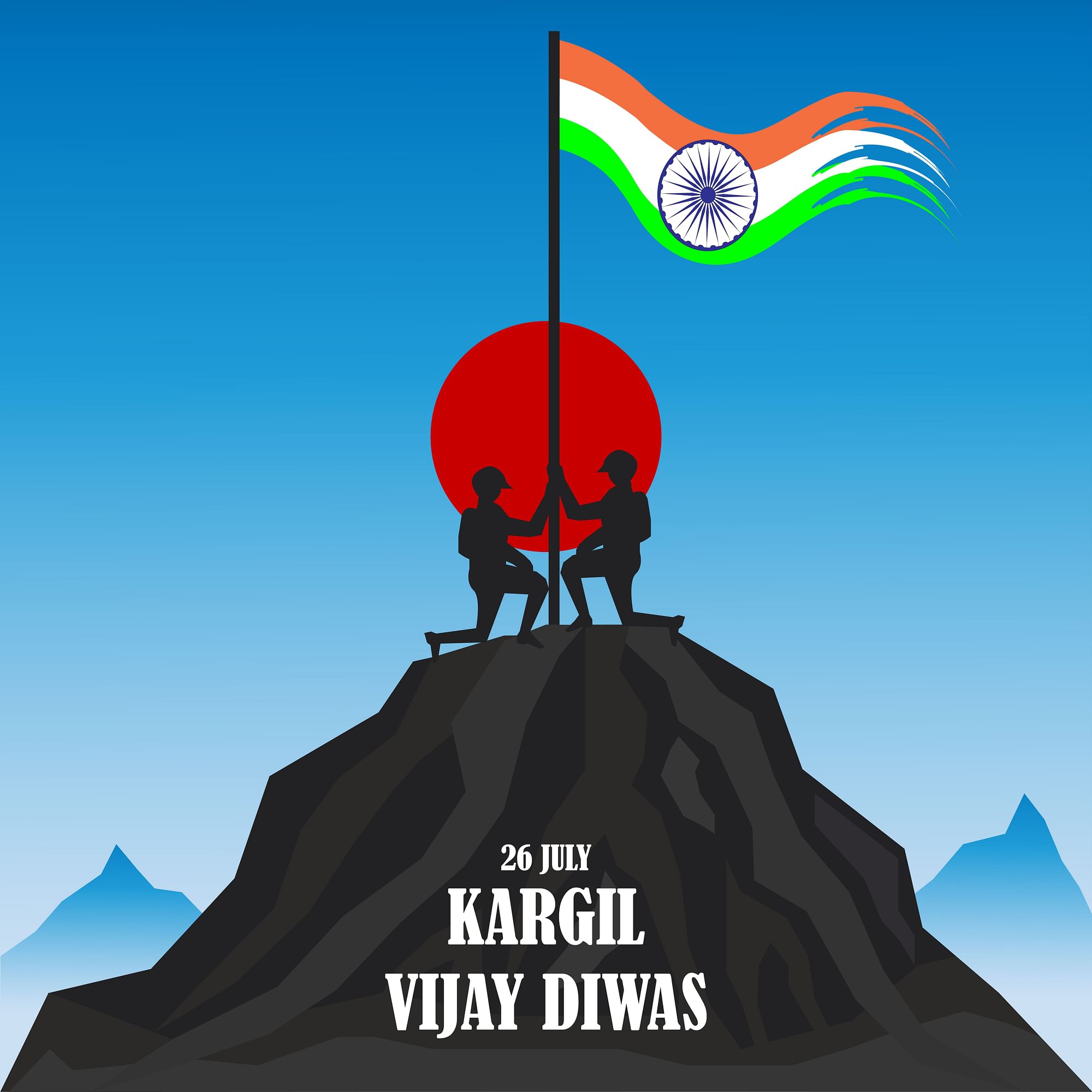 Kargil Vijay Diwas designs, themes, templates and downloadable graphic  elements on Dribbble