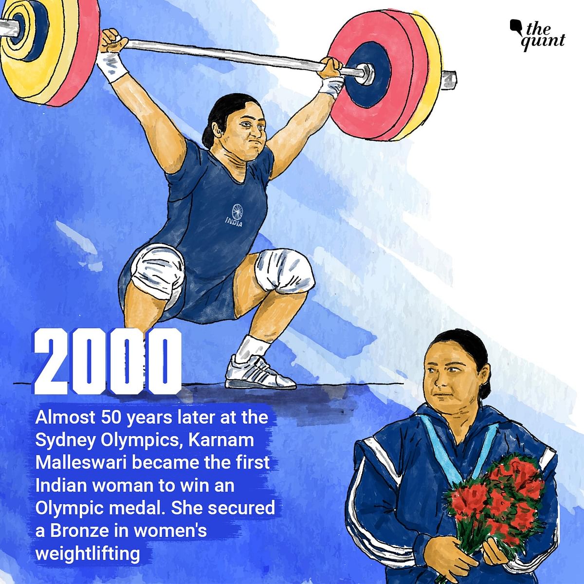 As India relies heavily on women athletes to win glory in Tokyo, here's tracing their rise in Olympic history. 