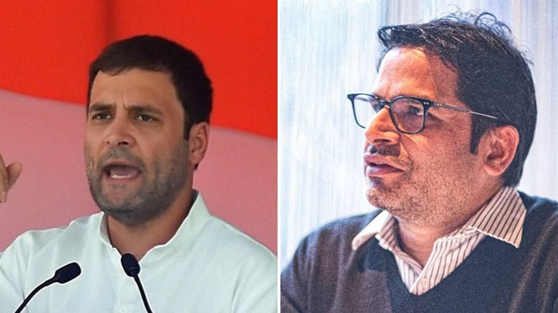 <div class="paragraphs"><p>The meeting between Rahul Gandhi and Prashant Kishor comes amid reports of feud within the Congress in Punjab.</p></div>