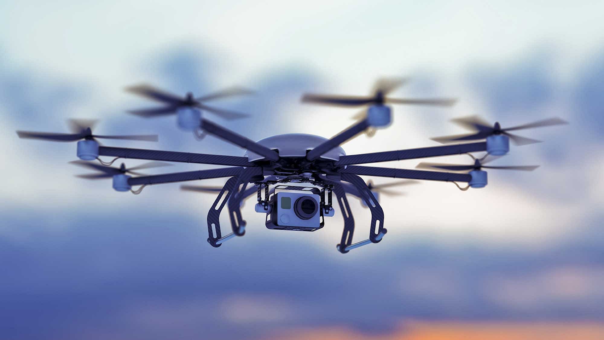 <div class="paragraphs"><p>Image of a drone used for representational purposes.</p></div>