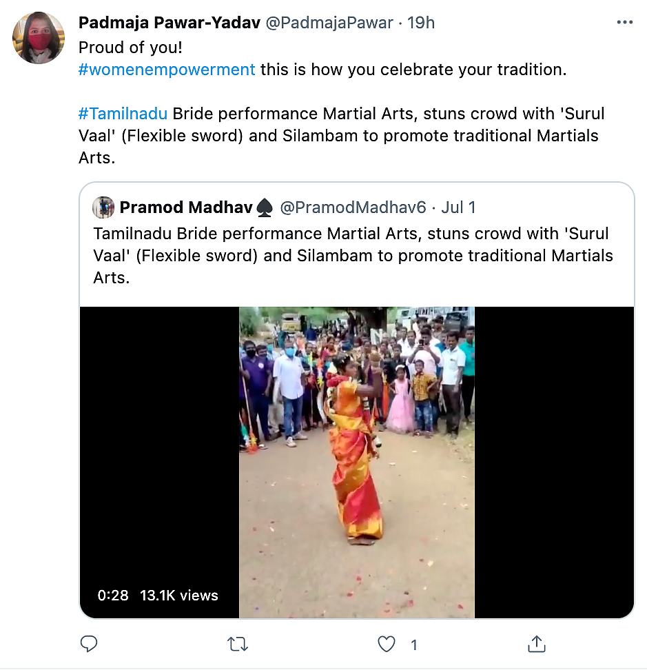 Watch: Tamil Nadu Bride's Martial Arts Performance Captivates Guests