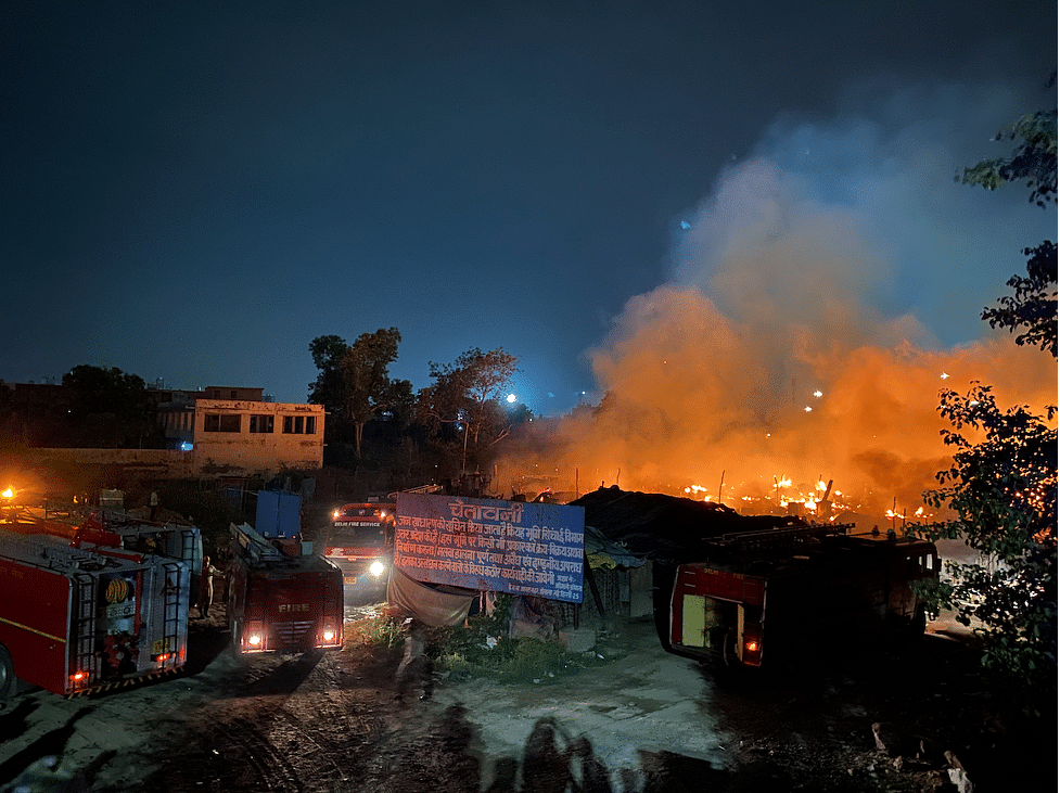 On 12 June, a Rohingya refugee camp in Delhi was burnt down to the ground, impacting 53 families. 