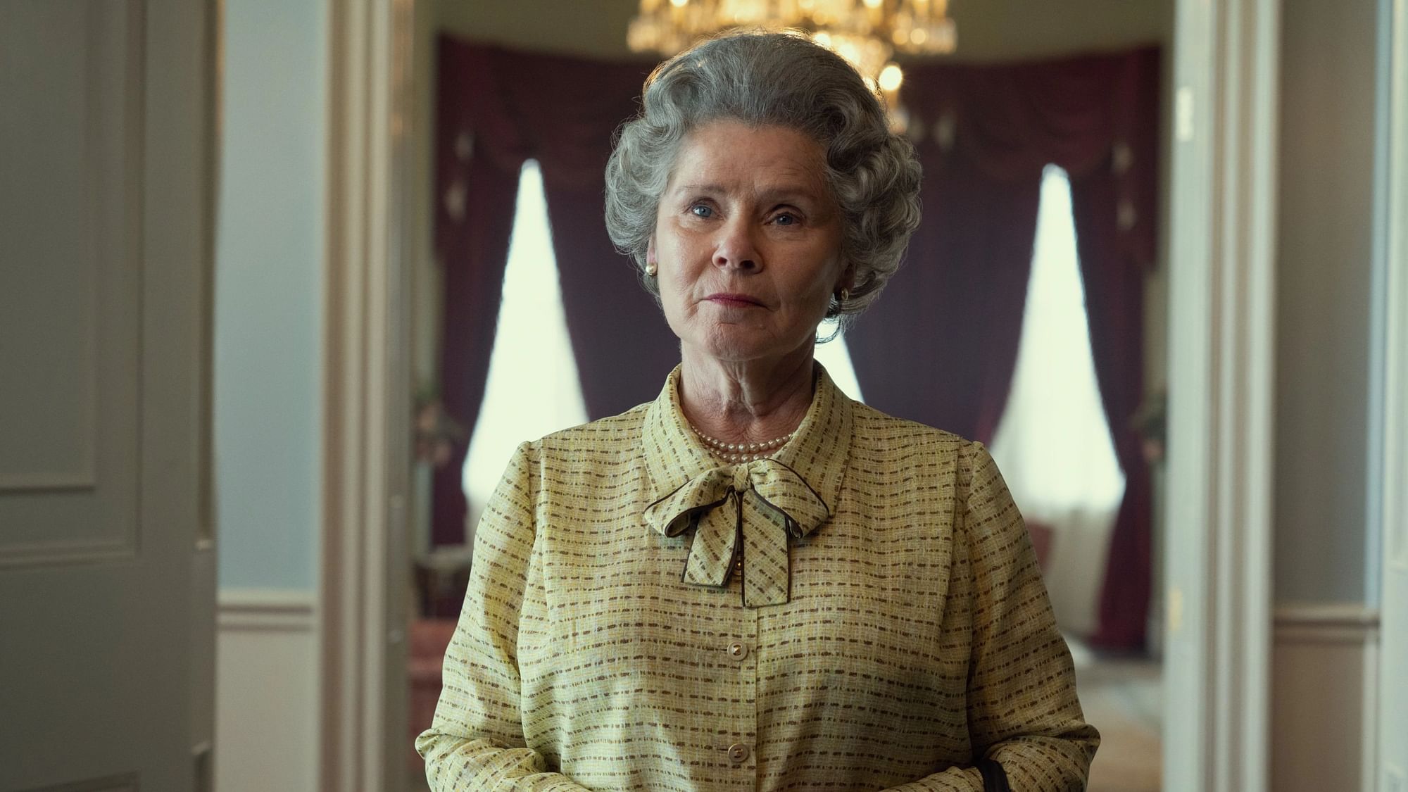 <div class="paragraphs"><p>Imelda Staunton as Queen Elizabeth II in <em>The Crown</em></p></div>