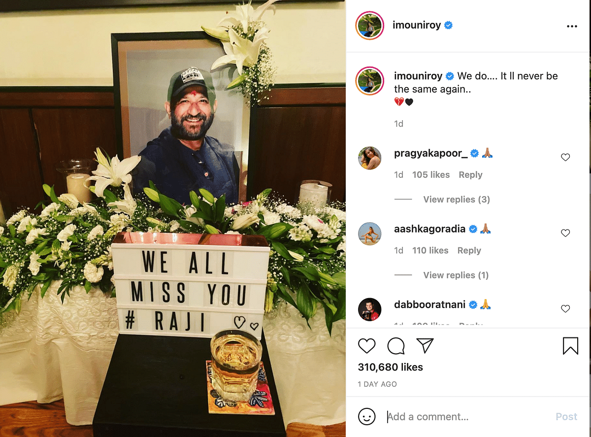 Ashish Chowdhry pays a tribute to friend Raj Kaushal after attending his prayer meet. 