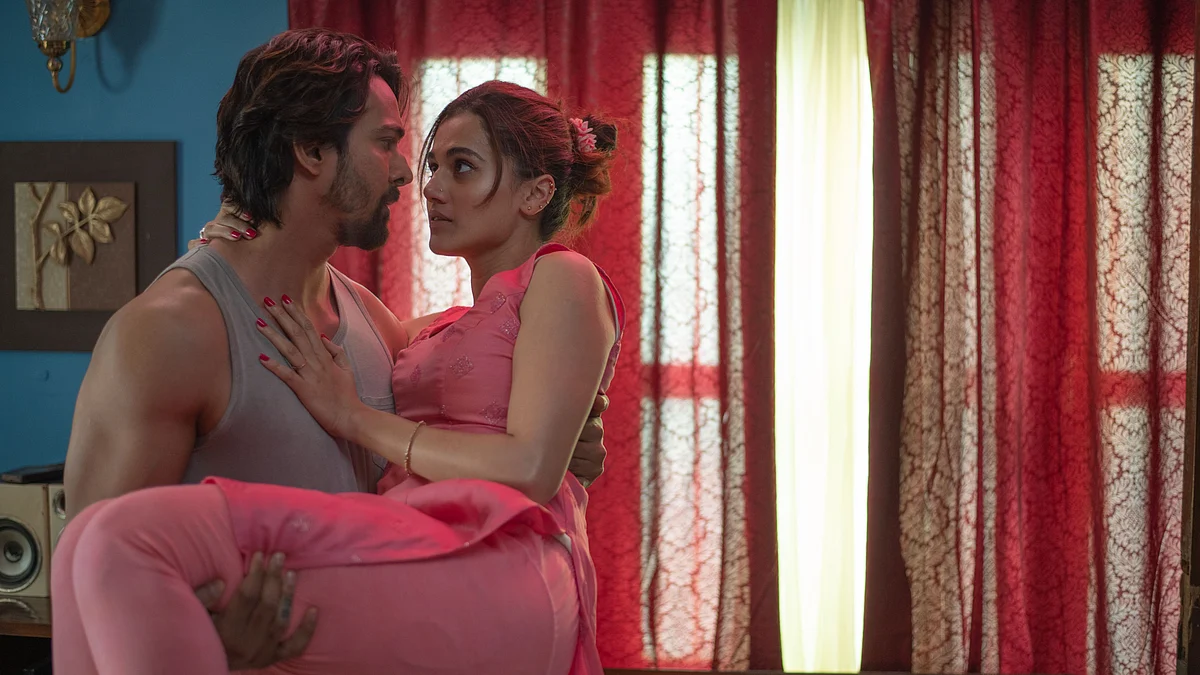<div class="paragraphs"><p>Taapsee Pannu and Harshvardhan Rane in <em>Haseen Dillruba.</em></p></div>