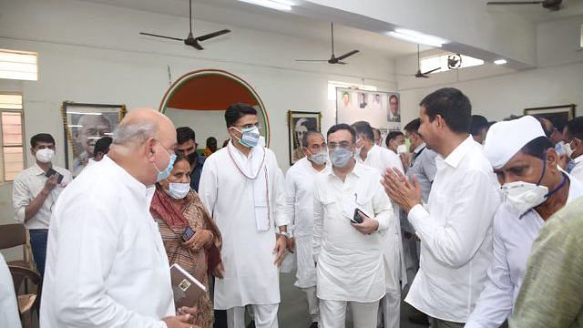 <div class="paragraphs"><p>Rajasthan Congress chief Govind Singh Dostara hosted a meeting of 25 MLAs on Sunday, 25 July, to discuss the matter of the expansion.</p></div>