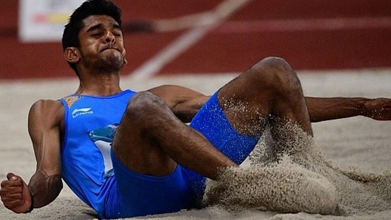 <div class="paragraphs"><p>Murali Sreeshankar&nbsp;had bagged qualification for the Olympics with a personal best of 8.26m</p></div>