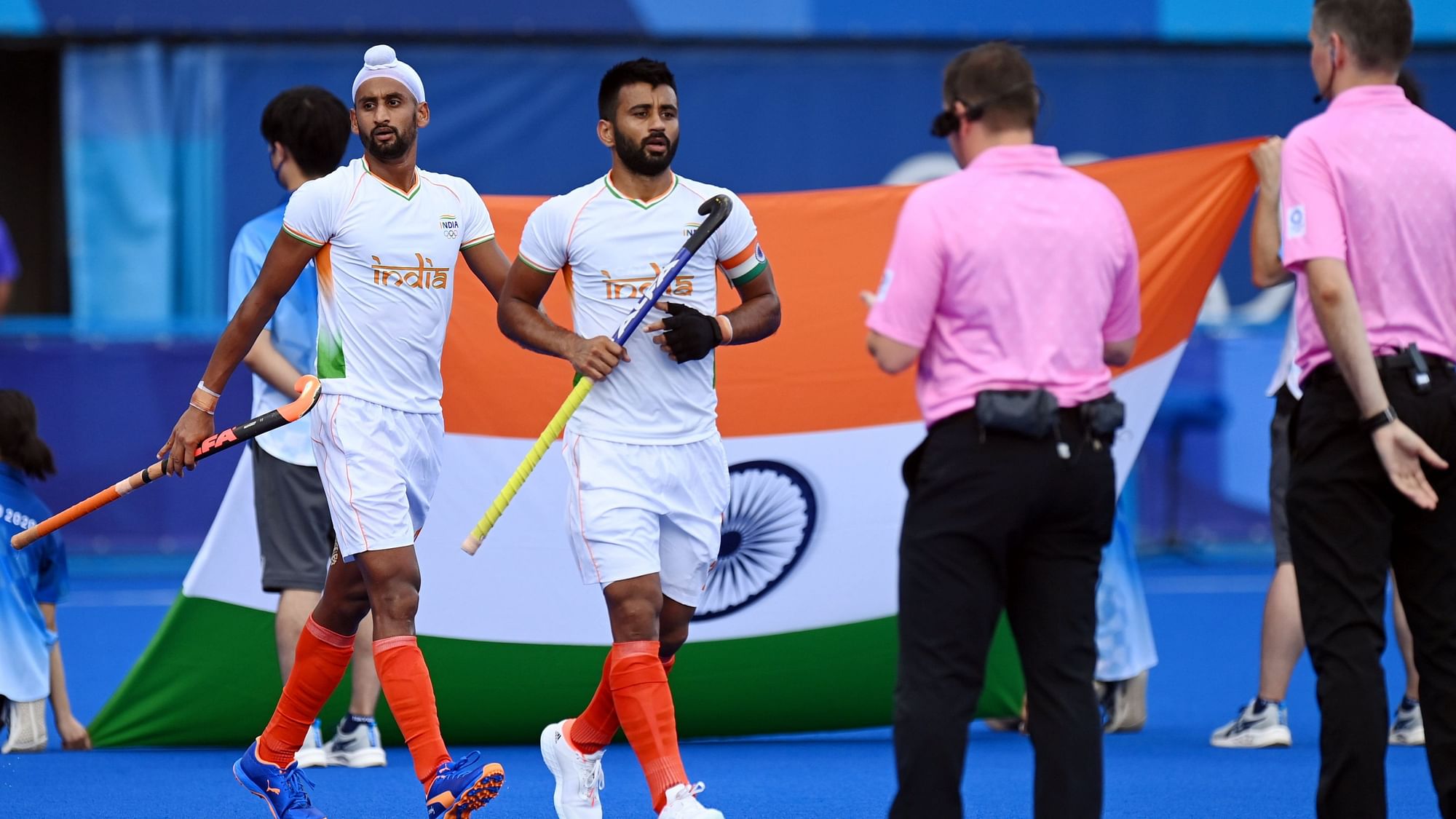 <div class="paragraphs"><p>Manpreet Singh led India defeated Argentina 3-1 in Pool A in the Tokyo olympics</p></div>