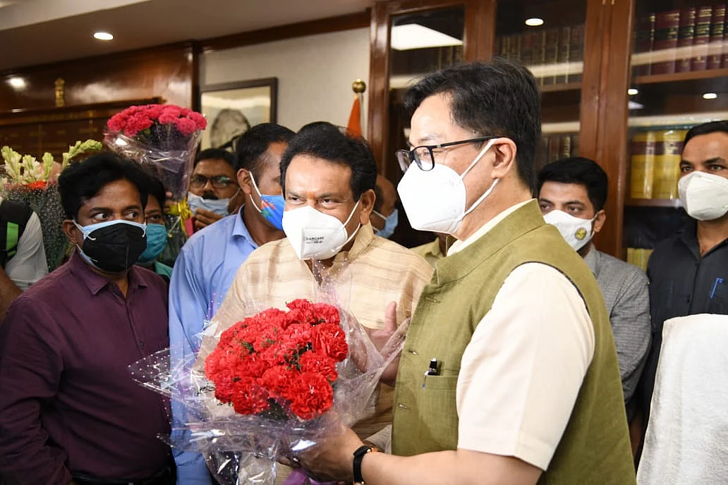 <div class="paragraphs"><p>Minister of Law and Justice Kiren Rijiju</p></div>