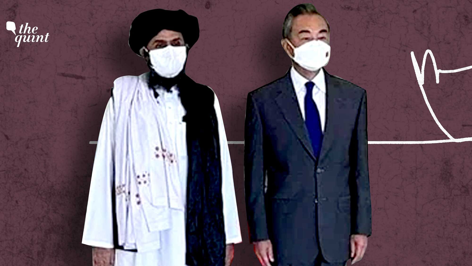 <div class="paragraphs"><p>Chinese Foreign Minister Wang Yi met Taliban leaders in Tianjin on July 28.&nbsp;</p></div>