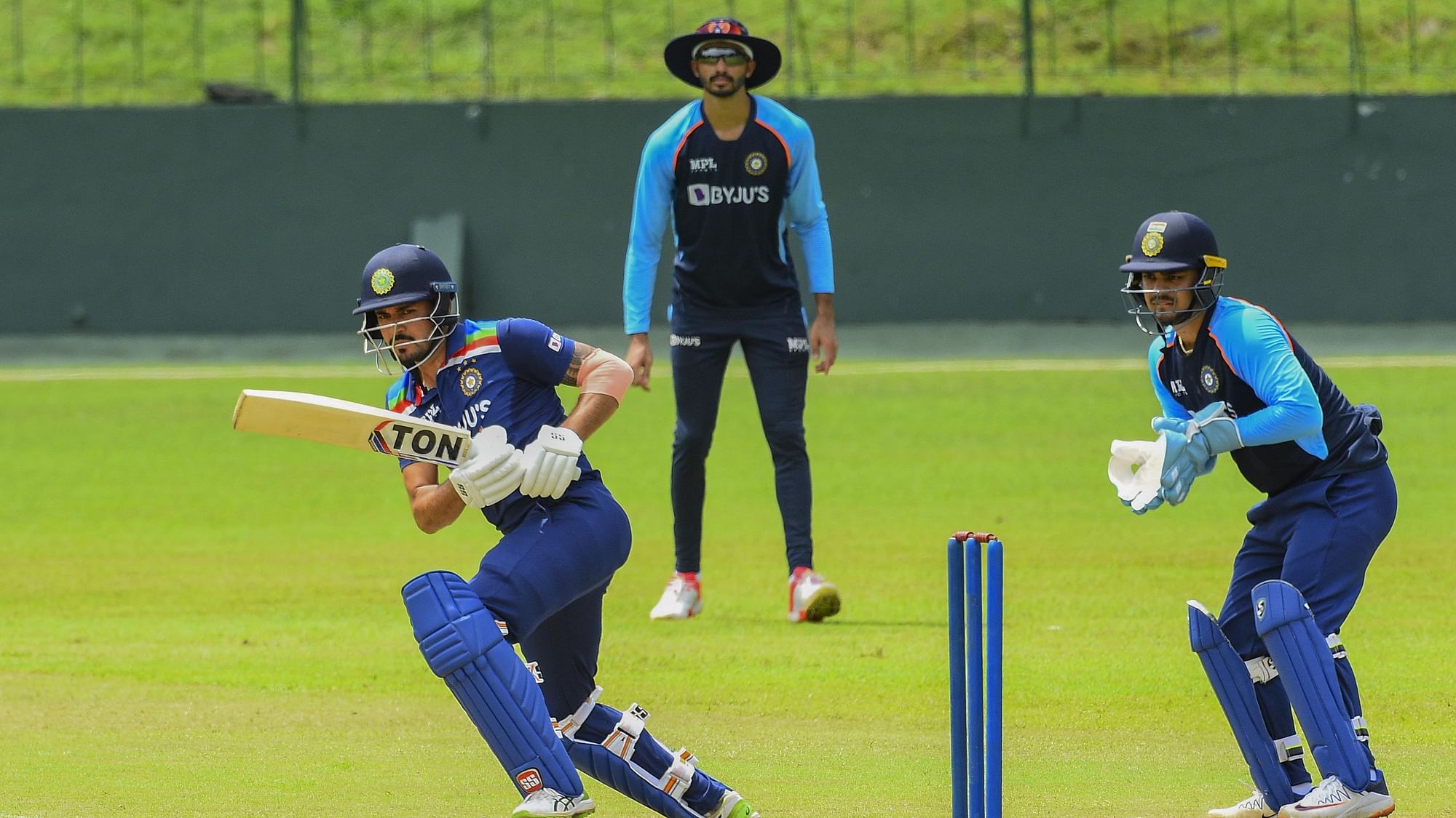 <div class="paragraphs"><p>Manish Pandey batting during the intra-squad game in Colombo.&nbsp;</p></div>