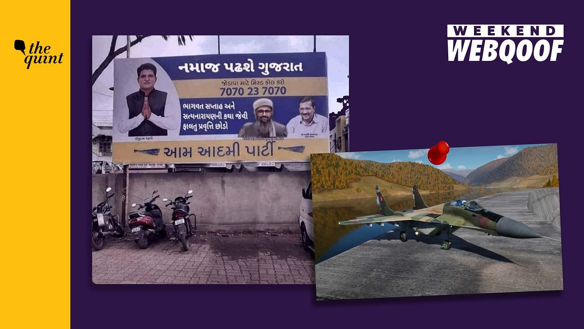 WebQoof Recap: Morphed AAP Hoardings in Gujarat & More