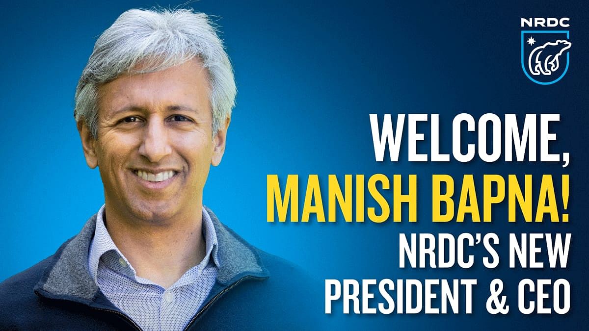 Indian American Economist Manish Bapna Named President & CEO of NRDC