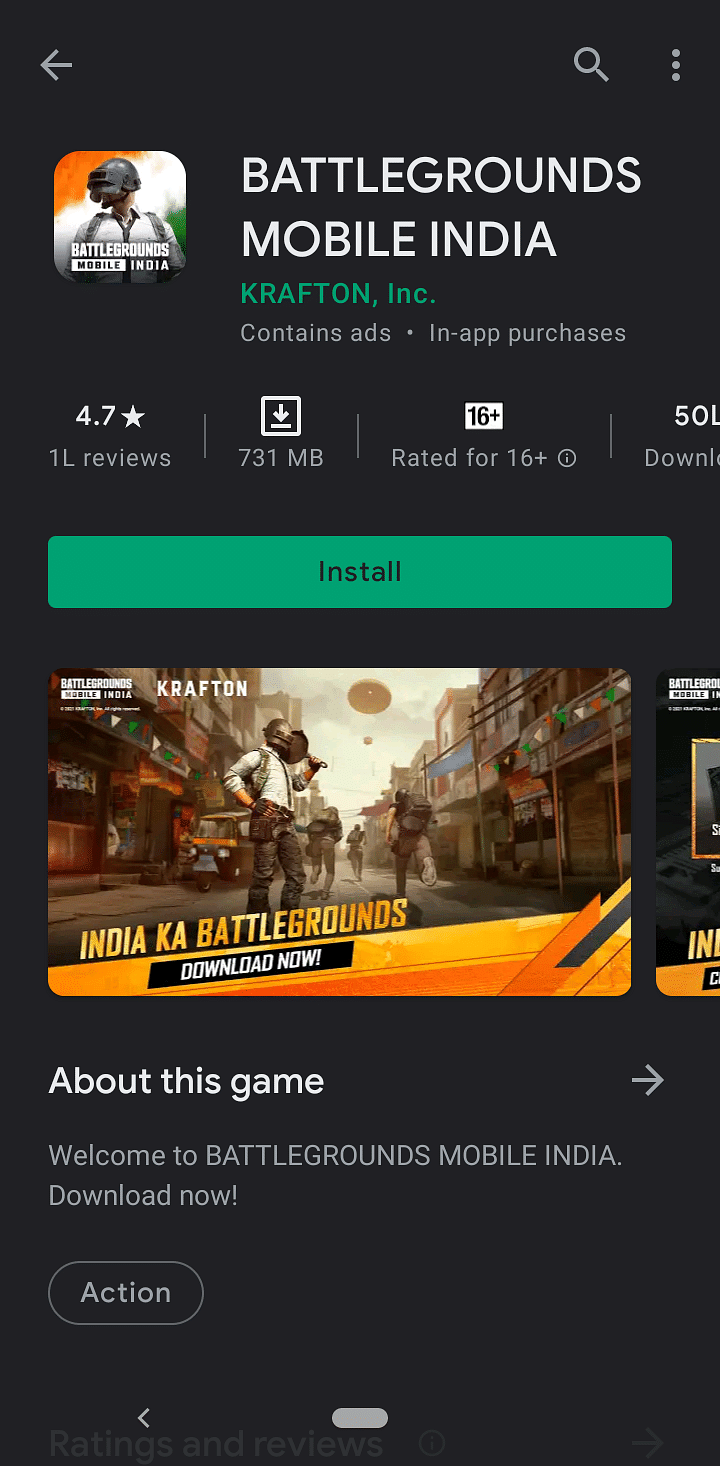 PUBG Mobile: Pre-registrations for Battlegrounds Mobile India was commenced from 18 May