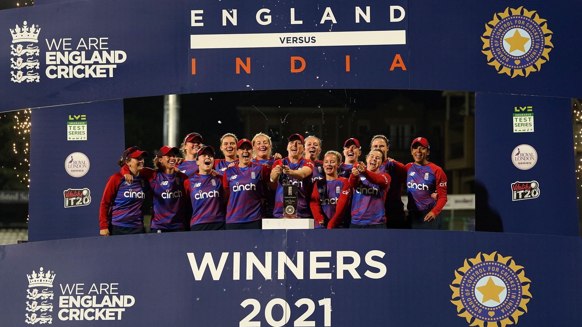 <div class="paragraphs"><p>England women won the T20 Series against India 2-1.&nbsp;&nbsp;</p></div>