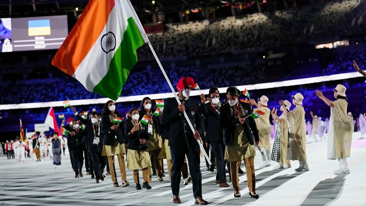 <div class="paragraphs"><p>Mary Kom and Manpreet Singh will be the flag bearers for India at the Tokyo Olympics opening ceremony on Friday.</p></div>