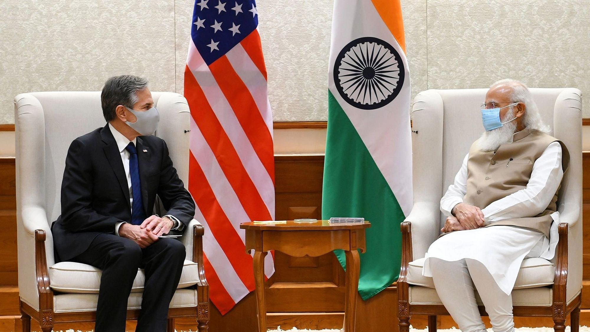 <div class="paragraphs"><p>United States Secretary of State Anthony Blinken on Wednesday, 28 July, met with PM Narendra Modi in New Delhi.</p></div>