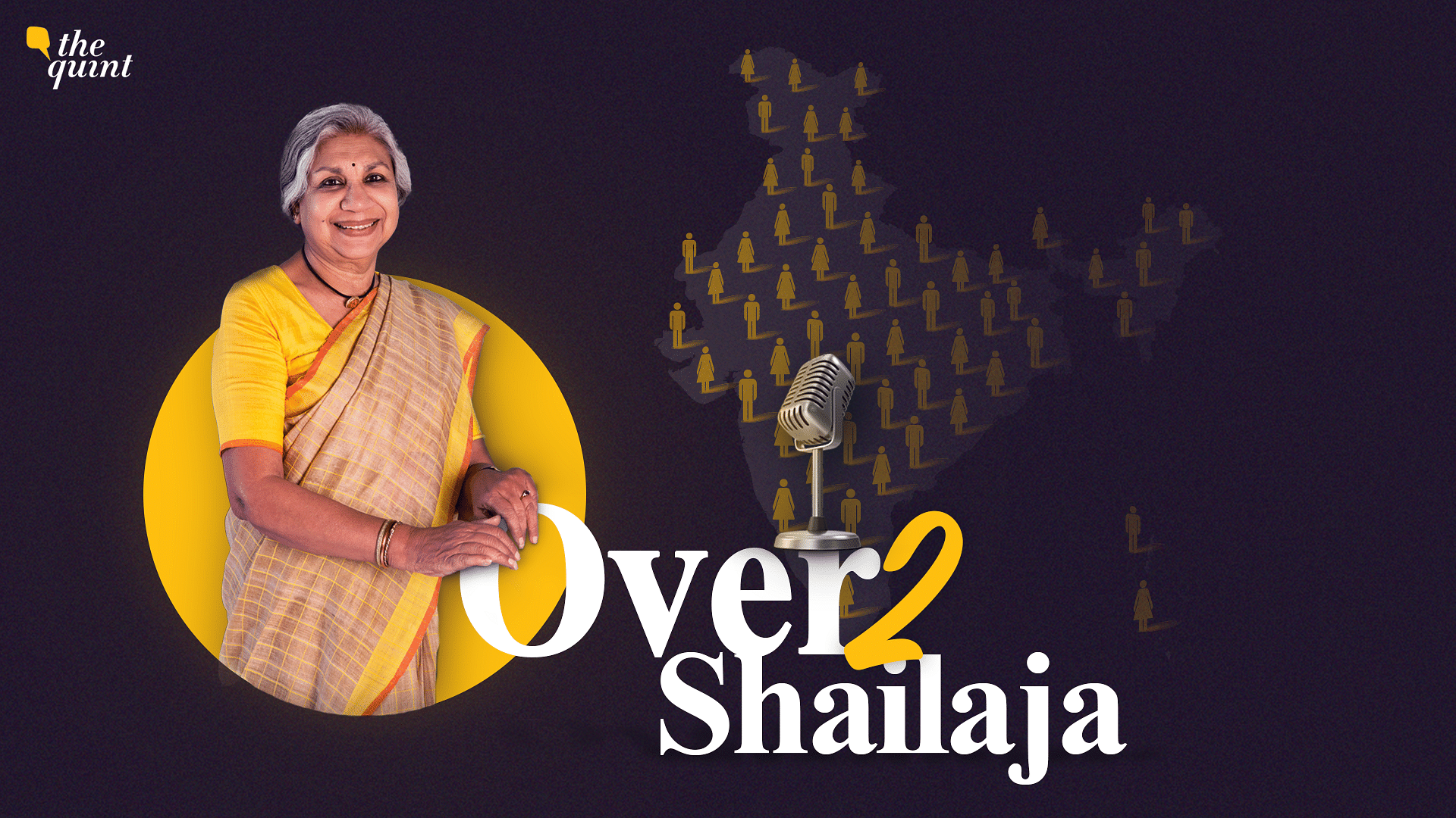 <div class="paragraphs"><p>Tune in to the first episode of Over2Shailaja with your host Shailaja Chandra!</p></div>
