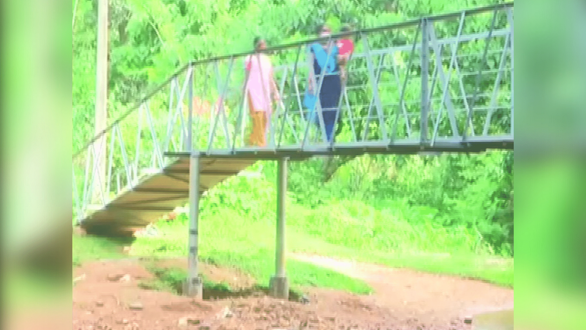<div class="paragraphs"><p>Karnataka villagers build steel bridge on their own through crowdfunding and donations.</p></div>