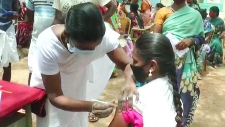 <div class="paragraphs"><p>All Tribal People Eligible for COVID vaccine in the Nigiris have been administered with the first shot.&nbsp;</p></div>