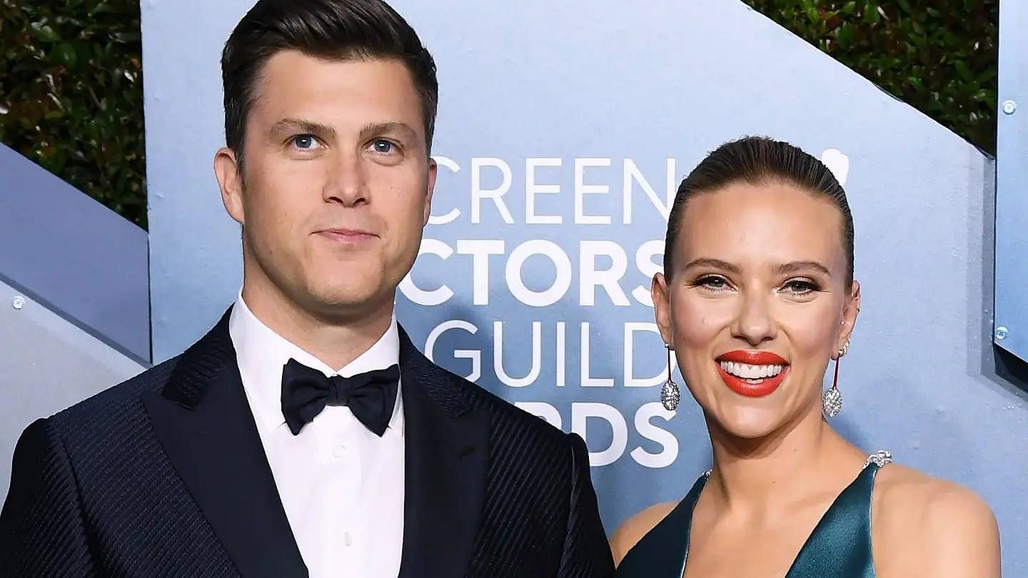 <div class="paragraphs"><p>Scarlett Johansson and Colin Jost welcome baby boy Cosmo.</p></div>