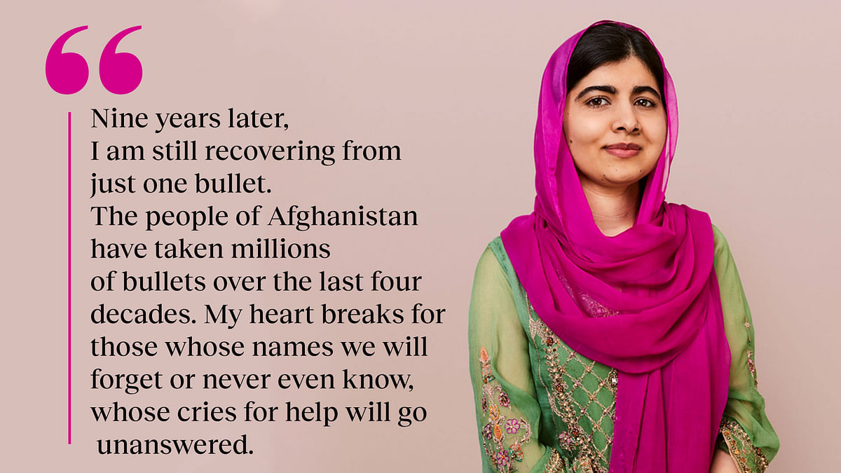 "Nine years later I'm still recovering from one bullet. Afghans have taken millions of bullets in last 4 decades."