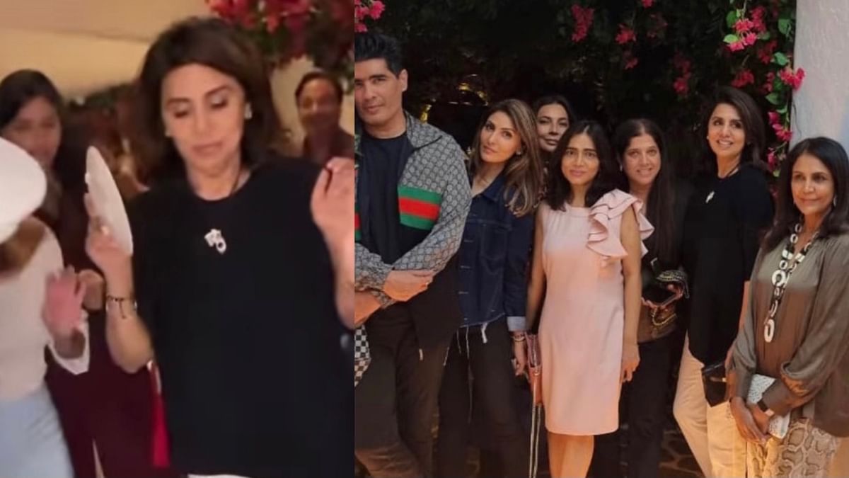 Watch: Neetu Kapoor, Daughter Riddhima 'Smash' Plates at a Party