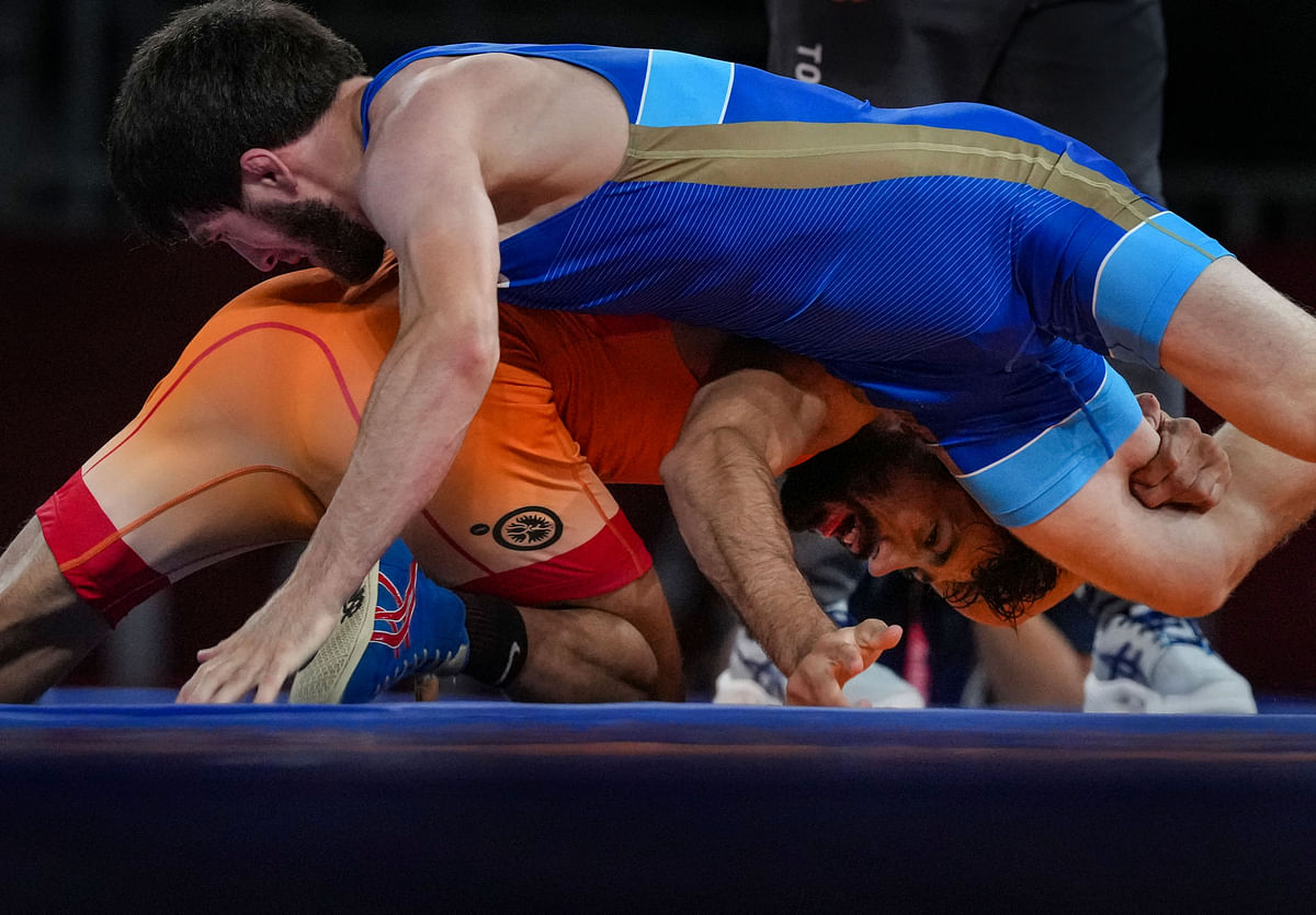 A wrap of the Indian wrestlers in action at the Tokyo Olympics.