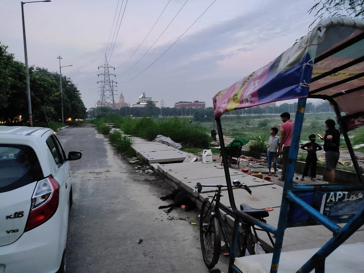 <div class="paragraphs"><p>Location of the jhuggis before clearance on 26 July.</p></div>